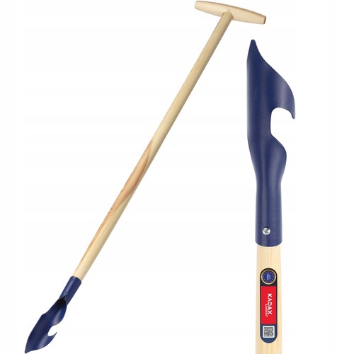Unkrautstecher mit holzstiel - unkrautstecher,
