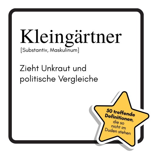 Kleingärtner unkraut politik - unkraut,