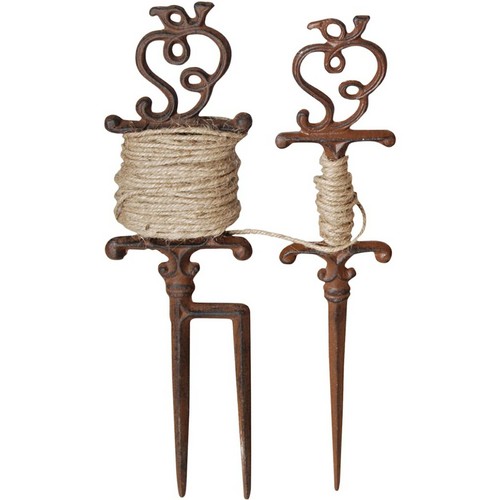 Gartenstecker aus gusseisen - gartenstecker,