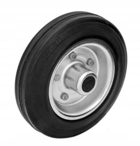 Vollgummi stahlrad mit - mit, mm